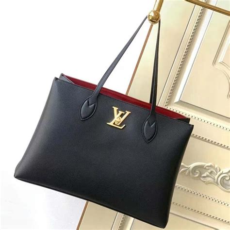 louis vuitton lock me tote|louis vuitton lock me shopper.